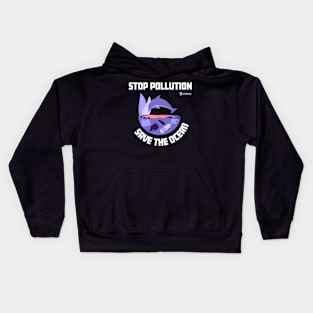 Environment: Stop Pollution Kids Hoodie